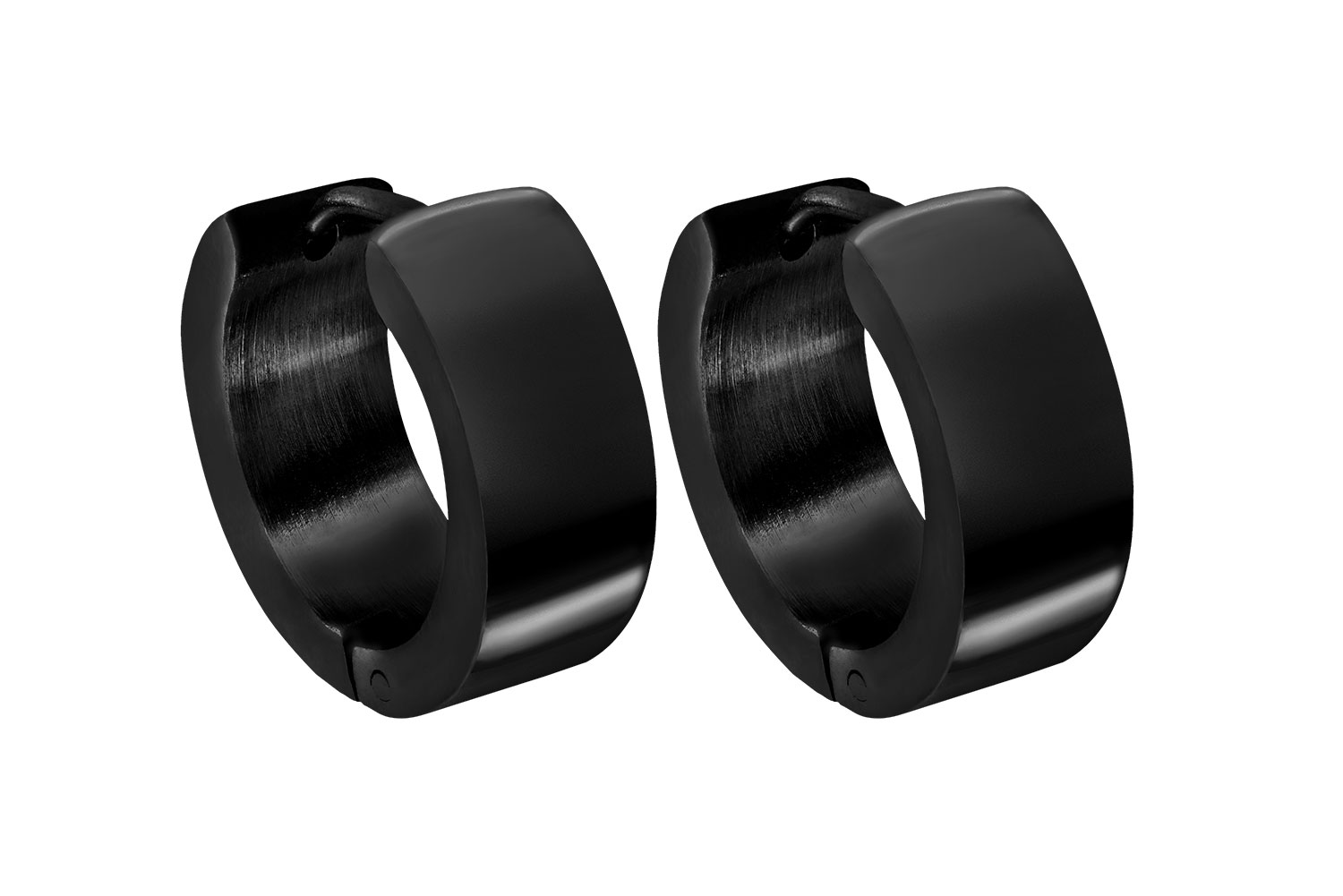 Chirurgenstahl Creolen ABGERUNDET von Piercingline